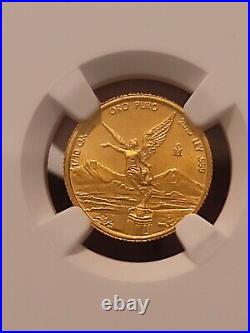 2015 Mexico 1/10 oz. Onza Oro 999 Gold Libertad Coin MS69 NGC Graded