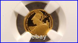 2015 Ngc Pf70 Ucam Britannia Gold 1/20th Ounce Coin 1 Of The First 100 Struck