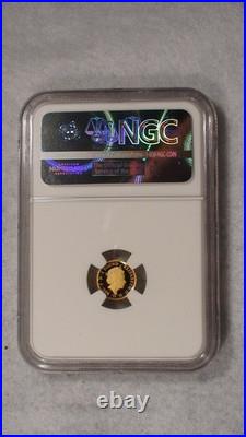 2015 Ngc Pf70 Ucam Britannia Gold 1/20th Ounce Coin 1 Of The First 100 Struck