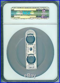 2015 Tuvalu 2015 Back To The Future Silver Gold 3-coin complete set NGC PF70 ER