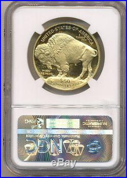 2015-W $50 NGC PF70 GOLD BUFFALO PROOF 2nd LOWEST Mintage of the 1oz PF series