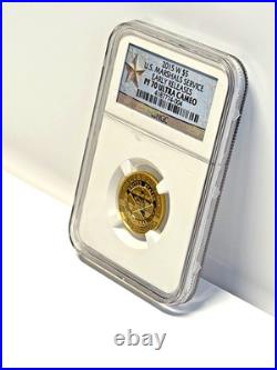 2015 W $5 U. S. Marshals Services Commemorative PF 70 Ultra Cameo Gold Coin NGC