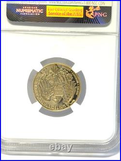 2015 W $5 U. S. Marshals Services Commemorative PF 70 Ultra Cameo Gold Coin NGC