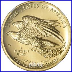 2015-W American Liberty Gold High Relief (1 oz) $100 NGC MS69 Flag Label