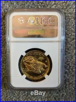2015-W American Liberty High Relief Gold $100 MS 70 NGC with COA