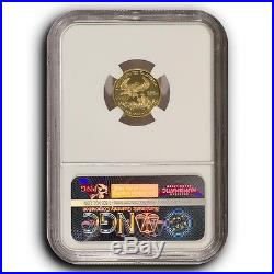 2015 W American Proof Gold Eagle $5 NGC PF70 FDOI 1/10th oz With Originak BOX