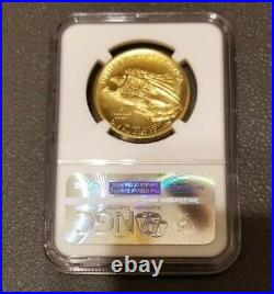 2015-W High Relief $100 Liberty Gold 1 oz. 9999 Fine NGC MS70 PERFECT! . E. R