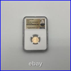 2016 $5 American Gold Eagle NGC MS70 1/10 oz Gold 30th Anniversary Label