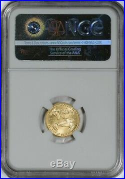 2016 $5 Gold Eagle 30th Anniversary NGC MS70 Miley Tucker-Frost