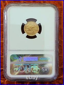 2016 American Gold Eagle $5 1/10 Gold Ngc Ms70 Eagle 30th Anniversary
