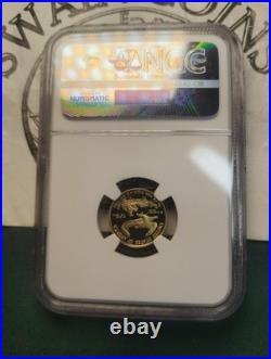 2016 Eagle G$5 Gold FDOI Washington PF70 Signed By Elizabeth Jones E5-123