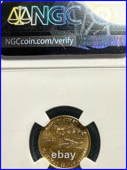 2016 Eagle G$5 Ngc Ms 69 USA American Gold Eagle Coin! 1/10 Ounce Of. 917 Pure