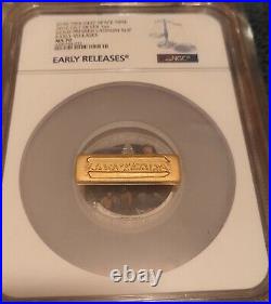 2016 Tuvalu Silver Star Trek Gold Pressed Latinum NGC MS70 UC Early Releases