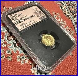 2016-W 1/10 oz Gold Mercury Dime NGC SP70 Early Release