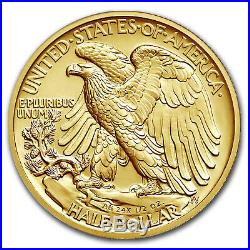 2016-W 1/2 oz Gold Walking Liberty Half Dollar SP-70 NGC (ER/FR) SKU #95507