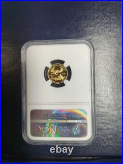 2016-W $5 Gold American Eagle 1/10 oz NGC PF70 UCAM First Day Washington E5-122