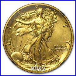 2016-W Gold Walking Liberty Half SP-70 NGC/PCGS (Mixed Labels)