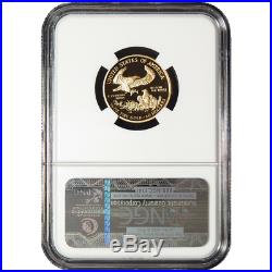 2016-W Proof $10 American Gold Eagle 1/4 oz NGC PF70UC 30th Anniv. ER Label