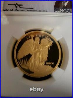 2016 Winged Liberty Gold 1 oz High Relief NGC GEM PROOF, ONLY 1,000 MINTED