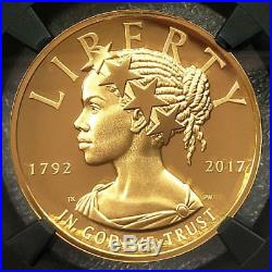 2017W Liberty US Mint 225TH Ann. $100 High Relief 1oz Gold Coin NGC PF 70 UC FR