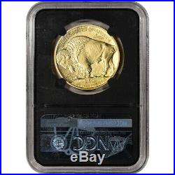 2017 American Gold Buffalo 1 oz $50 NGC MS70 Bison Label Black Core