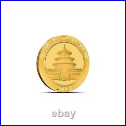 2017 CHINA GOLD PANDA G1OY Coin. 1 GRAM. 999 FINE GOLD NGC CERTIFIED MS69