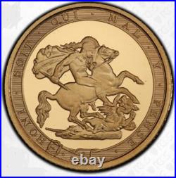 2017 UK Great Britain Pistrucci Gold Proof 1/4 Sovereign. NGC PF 70 TOP POP 2017 UK Great Britain Pistrucci Gold Proof 1/4 Sovereign. NGC PF 70 TOP POP