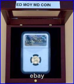 2017-W $5 American Gold Eagle NGC PF 70 FDI SIGNED BY ED MOY