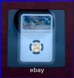 2017-W $5 American Gold Eagle NGC PF 70 FDI SIGNED BY ED MOY