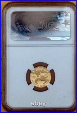 2017-W $5 American Gold Eagle NGC PF 70 FDI SIGNED BY ED MOY