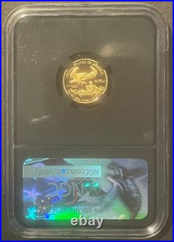 2017-W American Eagle $5 GOLD NGC PF70 FDOI GEM Coin 1/10 Oz Bullion MOY 10113