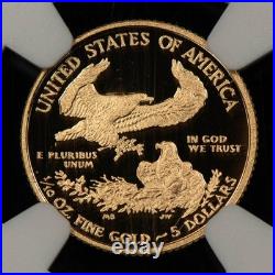 2017-W G$5 1/10 oz Gold American Eagle Proof Moy NGC PF 70 UC SKU-G6413