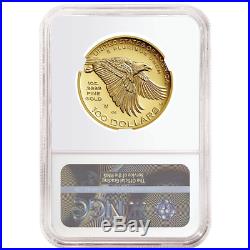 2017-W Proof $100 Gold American Liberty 225th Ann. High Relief 1oz NGC PF69UC FD