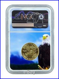 2018 $10 American Gold Eagle NGC MS70 First Day Issue Eagle Core