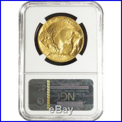 2018 $50 American Gold Buffalo NGC MS70 Buffalo ER Label