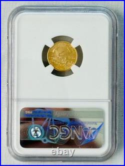 2018 $5 Gold American Eagle NGC MS70 1/10 oz Brilliant Uncirculated