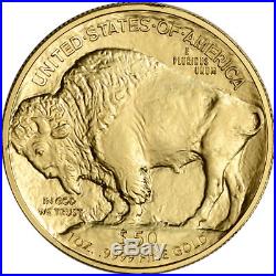 2018 American Gold Buffalo (1 oz) $50 NGC MS70 Early Releases Bison Label Black