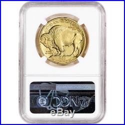 2018 American Gold Buffalo (1 oz) $50 NGC MS70 First Day of Issue 1st Label