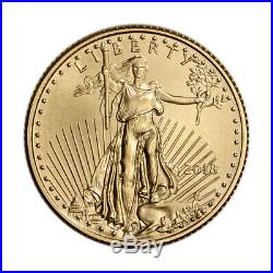 2018 American Gold Eagle 1/10 oz $5 NGC MS70