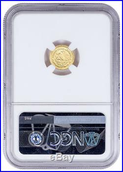 2018-Mo Mexico 1/20 oz Gold Libertad. 05 Coin NGC MS69 FR Exclusive Lbl SKU54889