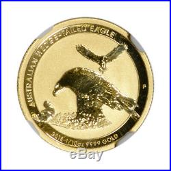 2018 P Australia Gold Wedge-Tailed Eagle 1/10 oz $15 NGC MS69 First Releases