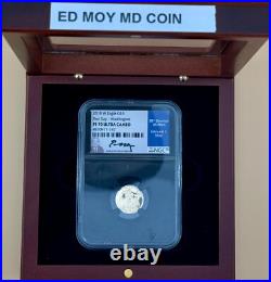2018-W $5 American Gold Eagle NGC PF 70 FDI SIGNED BY ED MOY