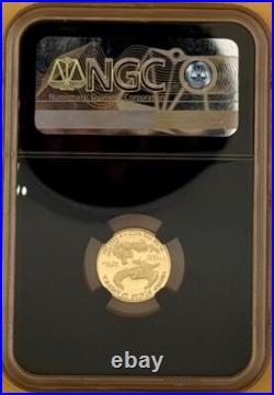 2018-W $5 American Gold Eagle NGC PF 70 FDI SIGNED BY ED MOY