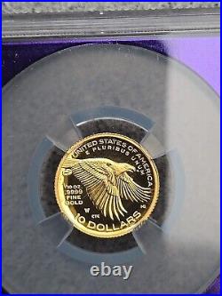 2018 W G$10 High Relief. 9999 Fine PF 70 Ultra Cameo NGC