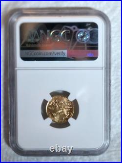 2019 $5 American Gold Eagle 1/10 Ounce MS70 NGC Graded Mike Castle Signed 2019 $5 American Gold Eagle 1/10 Ounce MS70 NGC Graded Mike Castle Signed