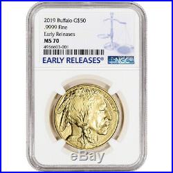 2019 American Gold Buffalo 1 oz $50 NGC MS70 Early Releases