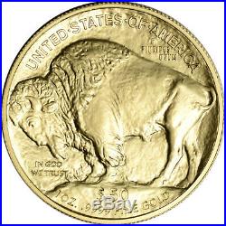 2019 American Gold Buffalo 1 oz $50 NGC MS70 Early Releases Bison Label