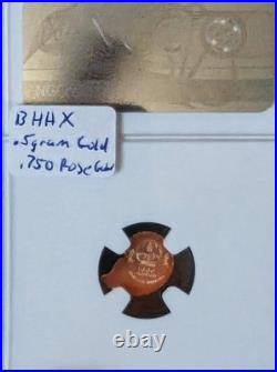 2019 Mongolia AMMONITE 1000 Togrog 0.5g 750 Rose Gold? LIMITED MINTAGE