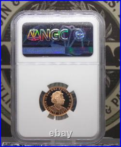 2019 St. Helena Queen Victoria 1/2 Gold Sovereign Proof NGC PF69 UC #002 200th