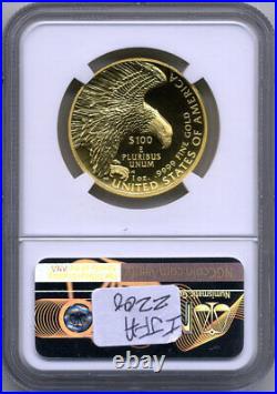 2019-w American Liberty Gold. 9999 $100 High Relief Ngc Sp 69 Enhanced Finish